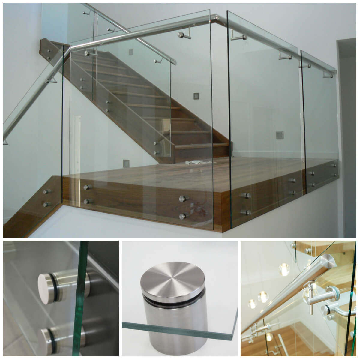 glass balustrade standoff fittings