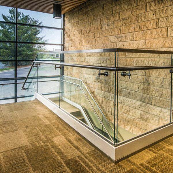glass balustrade channel system