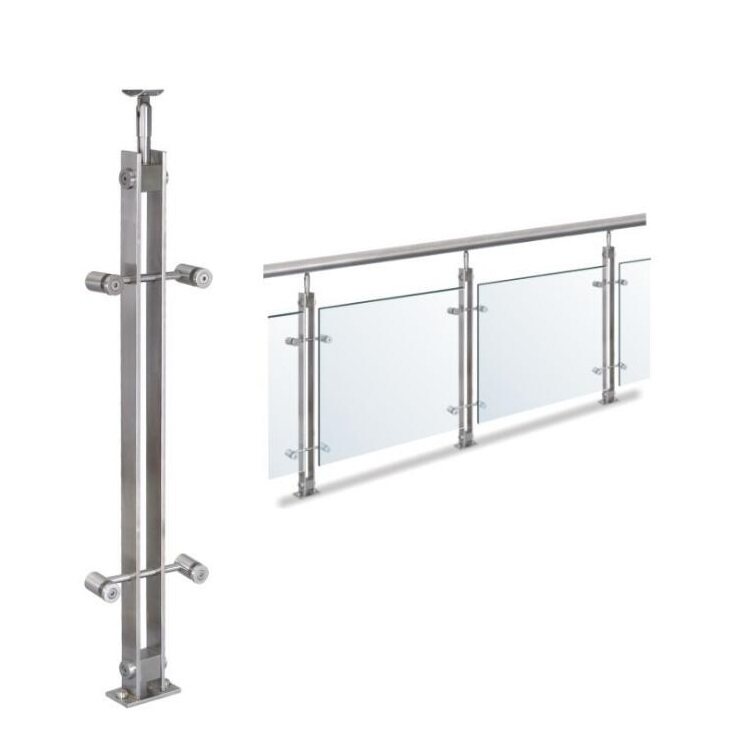 balcony glass railing