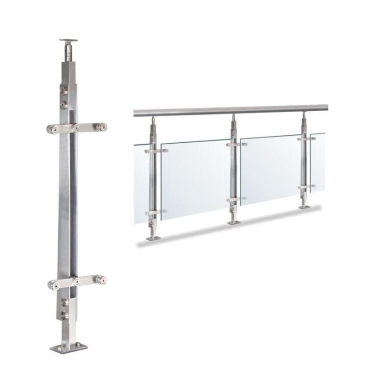 balcony glass railing