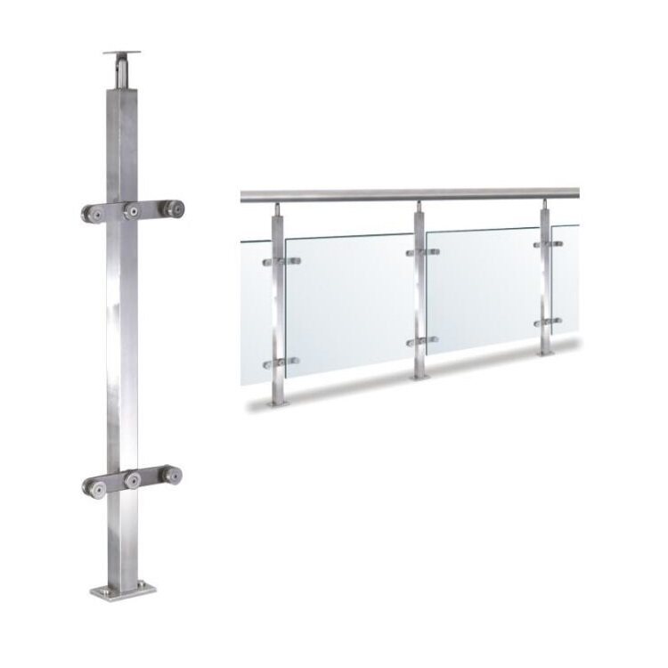 balcony glass railing