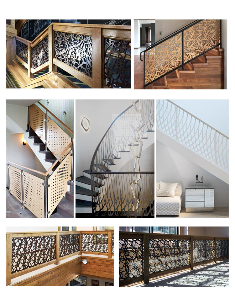 decorative panel railing