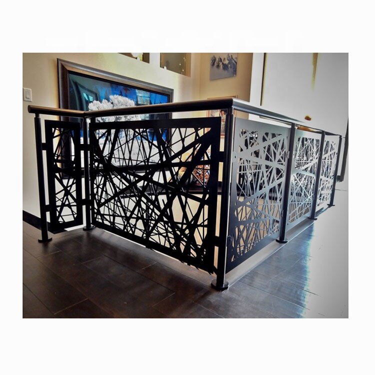 Customized  Internal Stair Laser Cut Railing