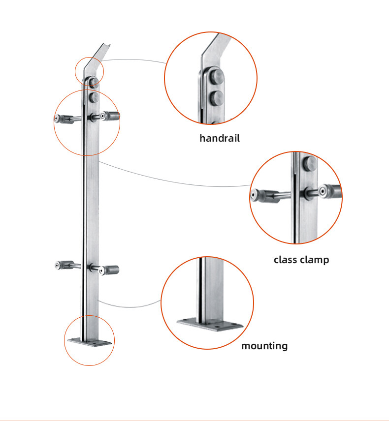 square balustrade posts
