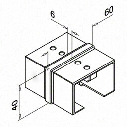 stainless steel handrail tube fittings
