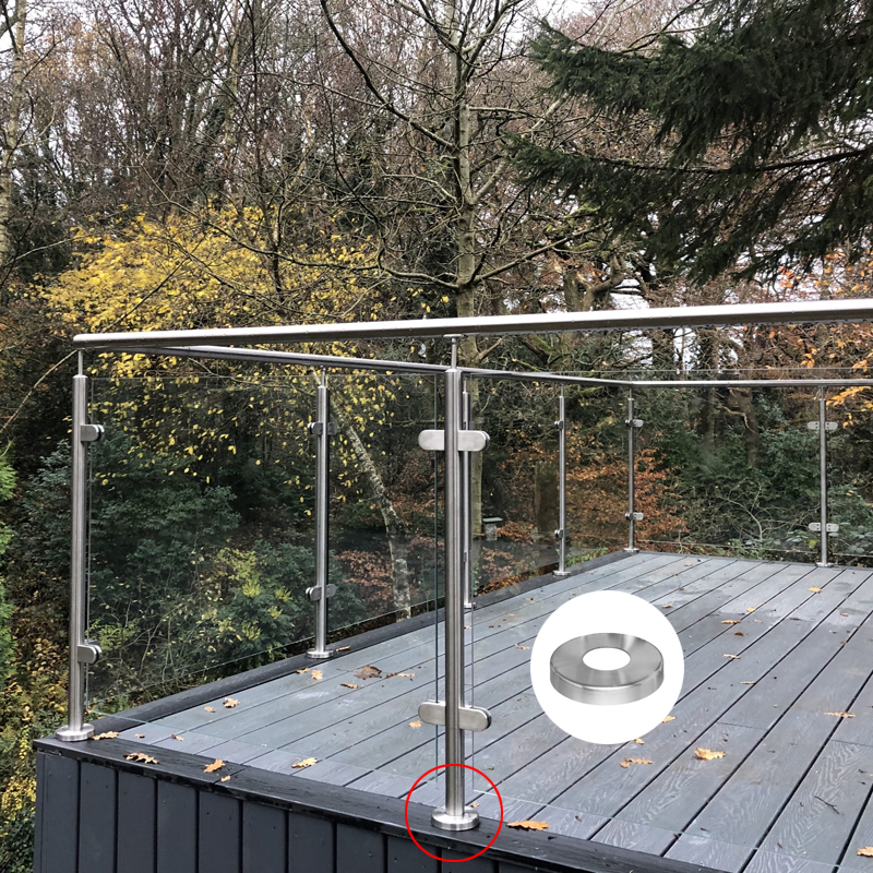 balustrade post base cover