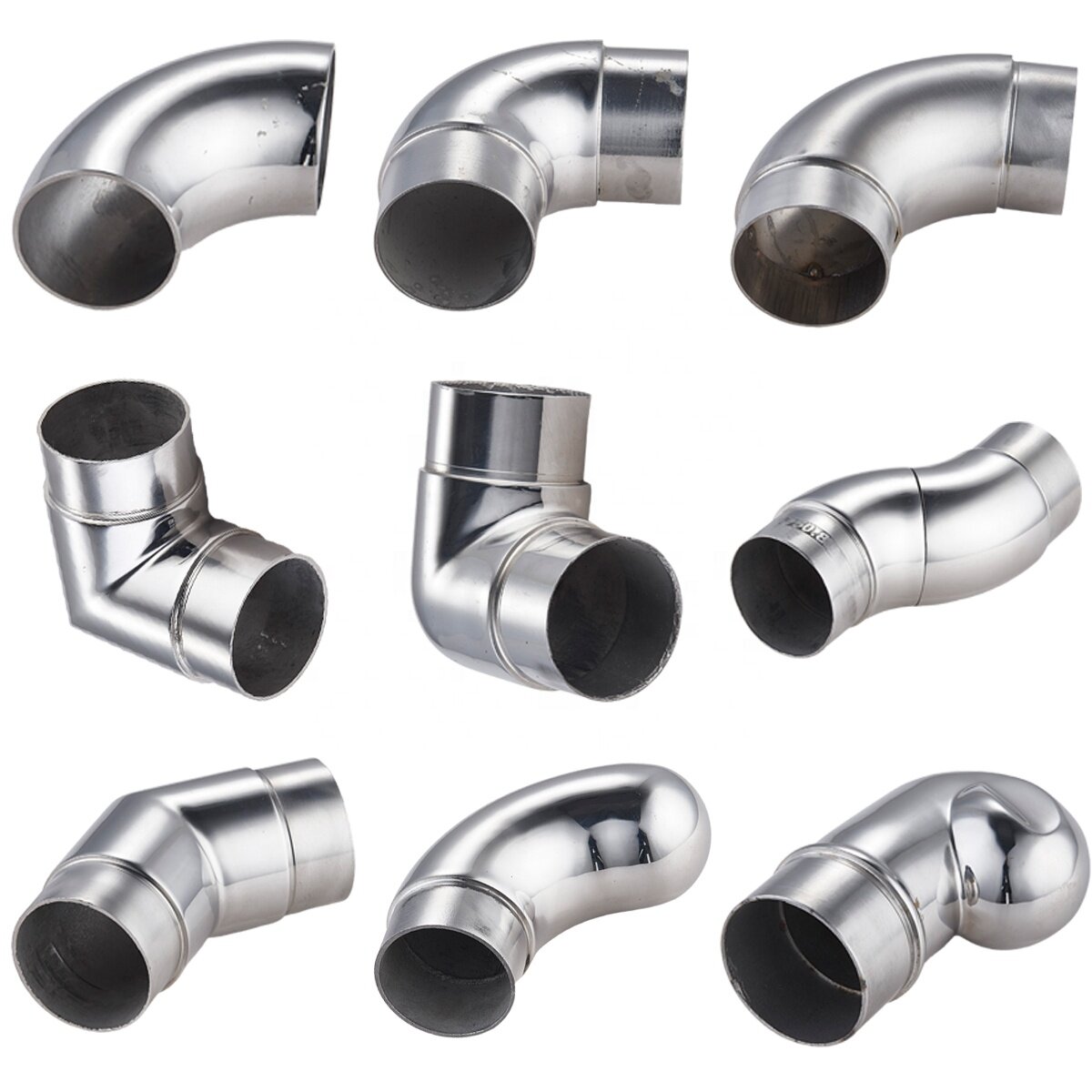 stainless steel handrail tube fittings