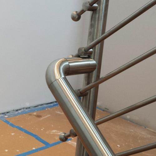stainless steel handrail tube fittings