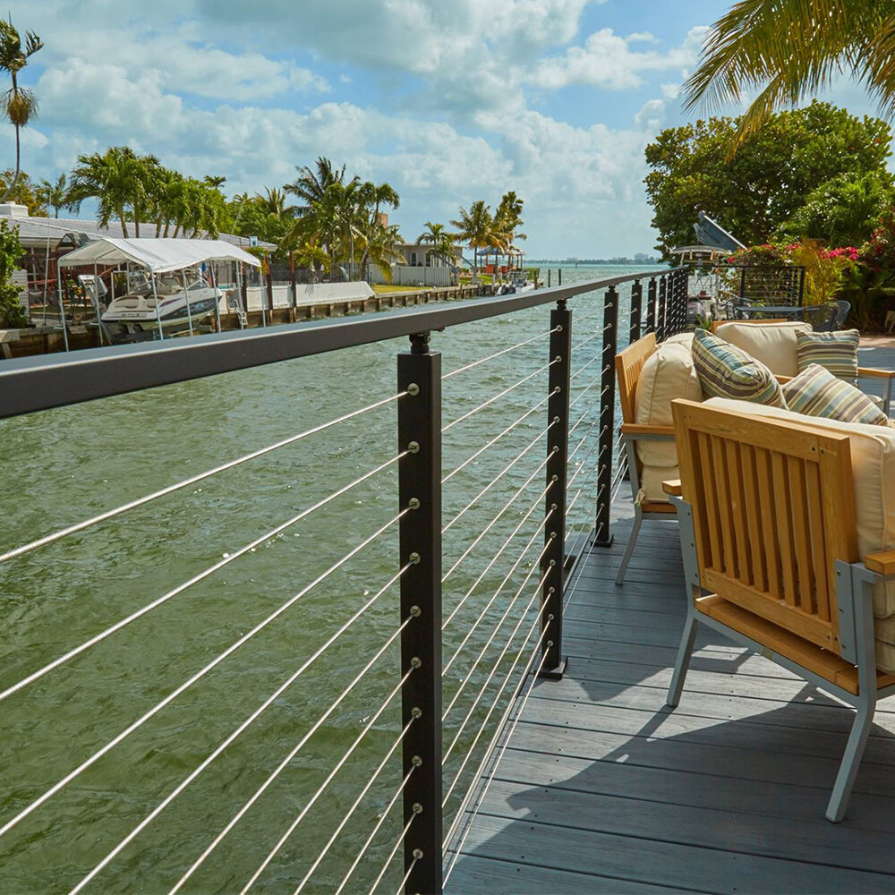 stainless steel cable railing