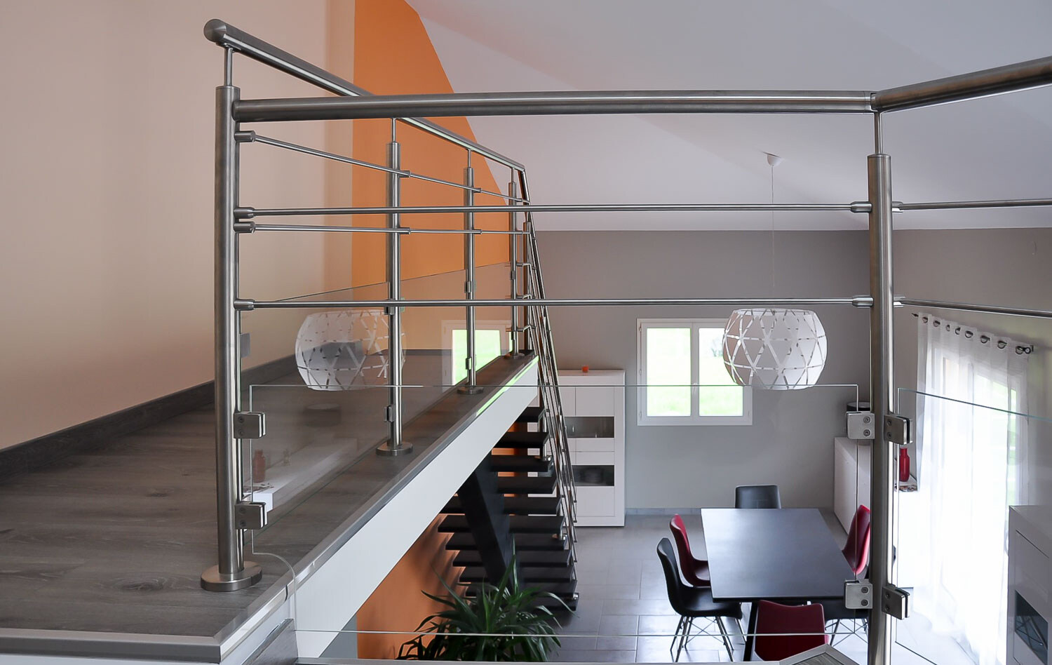stainless steel railing