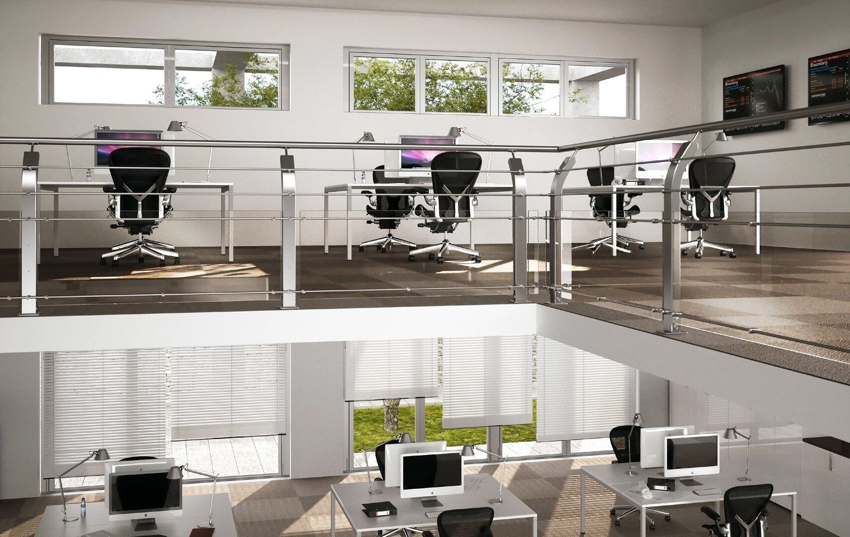 stainless steel rod balustrade