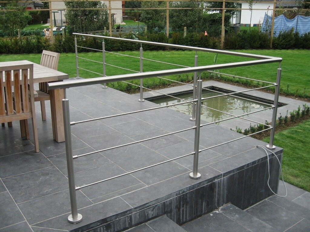 Pipe Stainless Steel Railing  Rod Balustrade