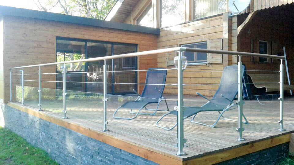 stainless steel cable railing