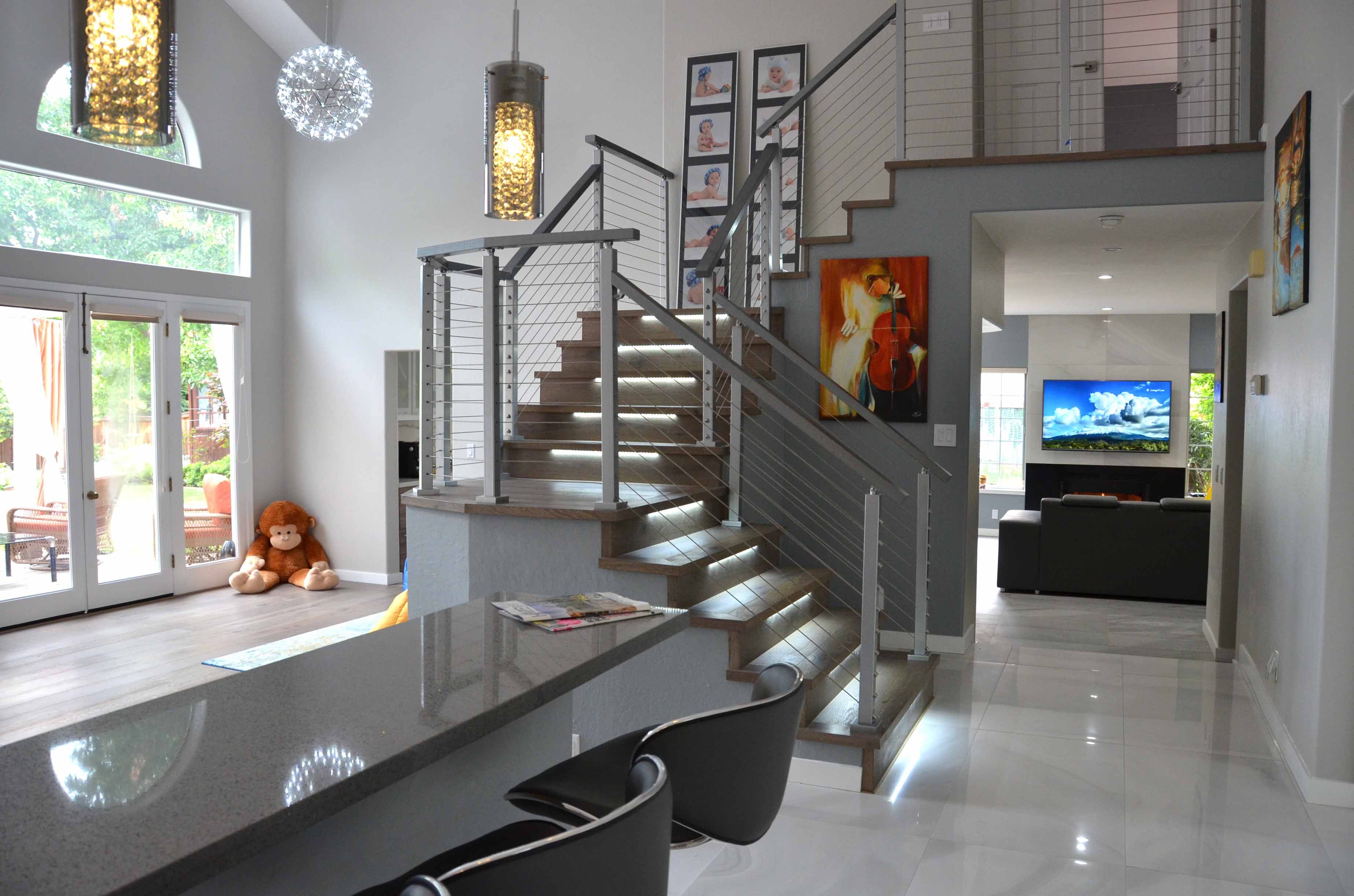 stainless steel cable railing