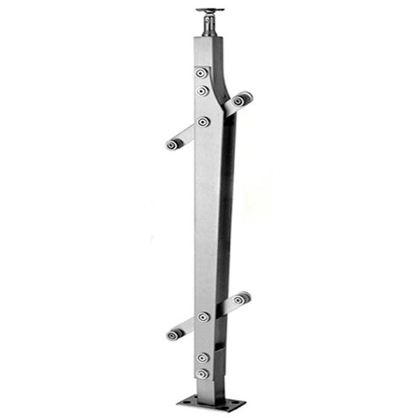 stainless steel wire balustrade steel posts