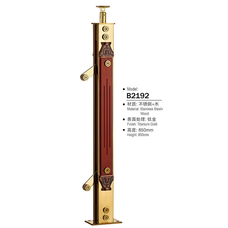 glass cable railing wood post