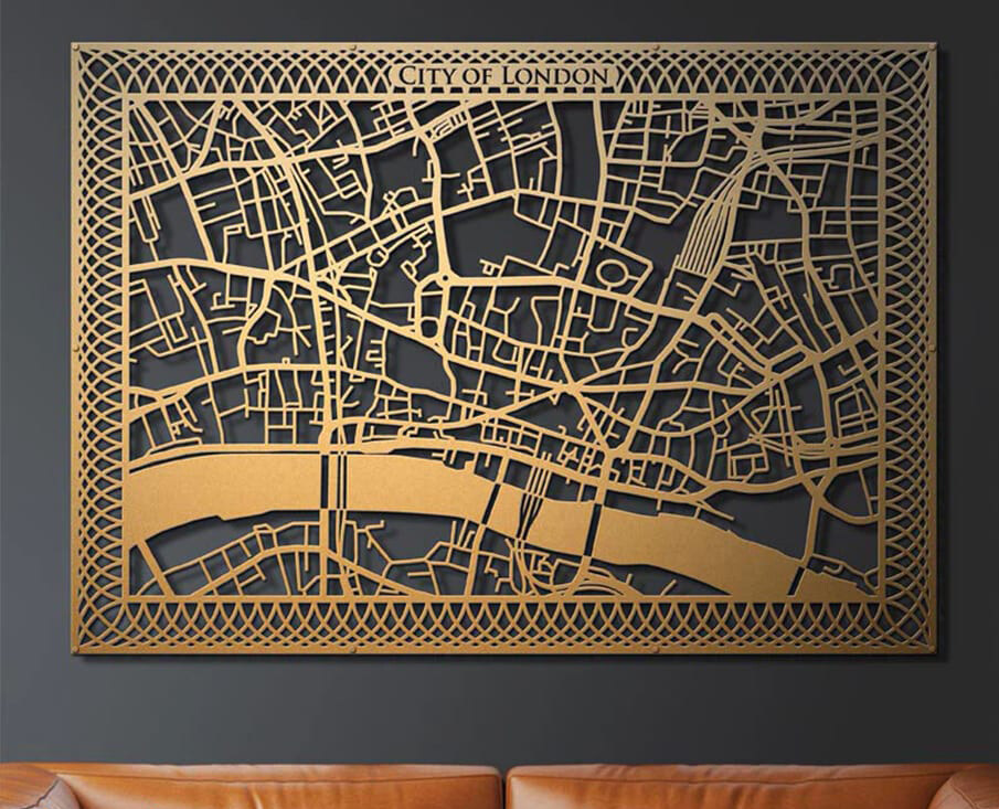 laser cut metal screen