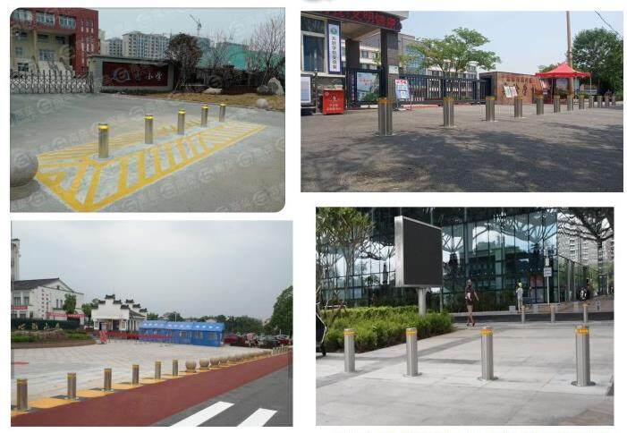 garage security bollards