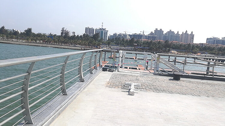 Railing of West Bank Wharf Project in Haikou City