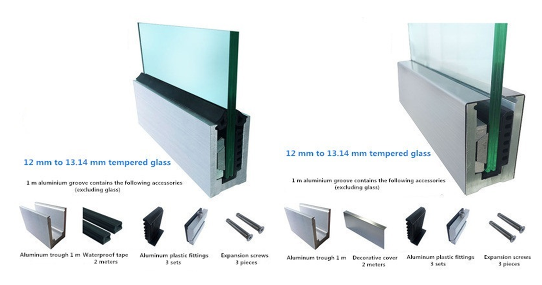 Glass Balustrade Channel System