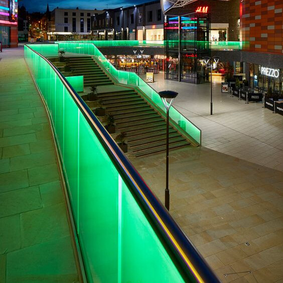 glass balustrade channel system