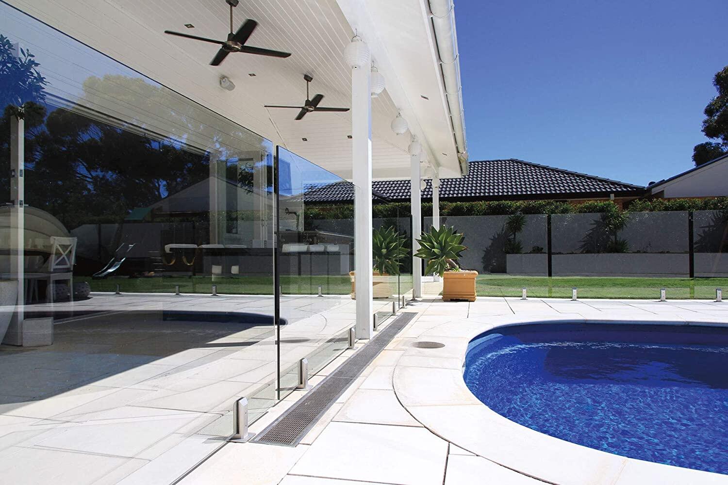 frameless glass balustrade system